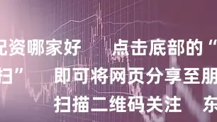 股票配资哪家好      点击底部的“发现”     使用“扫一扫”     即可将网页分享至朋友圈                            扫描二维码关注    东方财富官网微信                                                                        沪股通             深股通